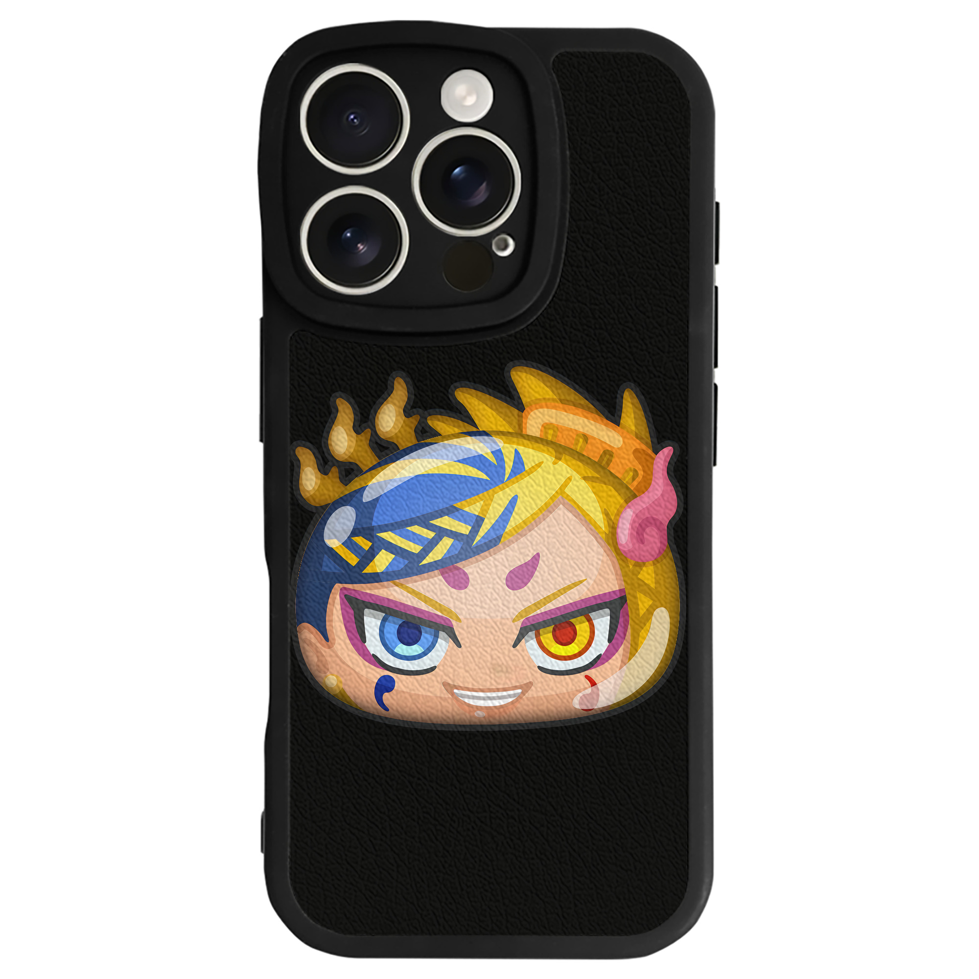 （画像用） 妖怪ウォッチ Yo-kai Watch 【iPhone 16シリーズ対応】シリコンスマホケース（レザー調） 材質：シリコン